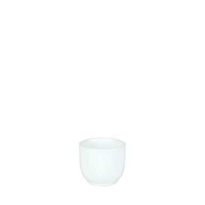 Hortus Cairo Ceramic Pot - Glossy White - Dia8 x H7cm