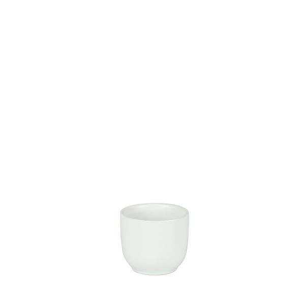 Hortus Cairo Ceramic Pot - Matt White - Dia8 x H7cm