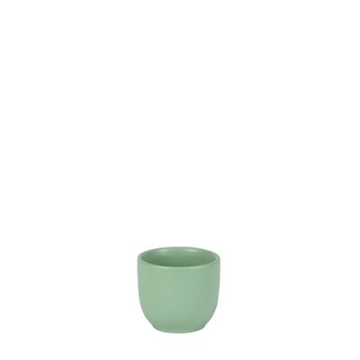 Hortus Cairo Ceramic Pot - Matt Sage - Dia8 x H7cm