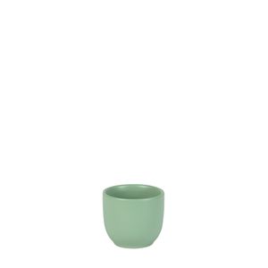 Hortus Cairo Ceramic Pot - Matt Sage - Dia8 x H7cm