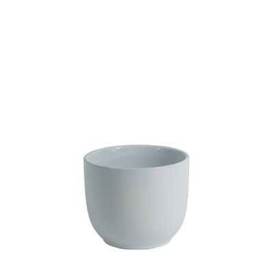 Hortus Cairo Ceramic Pot - Glossy White - Dia12 x H10cm