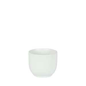 Hortus Cairo Ceramic Pot - Matt White - Dia12 x H10cm