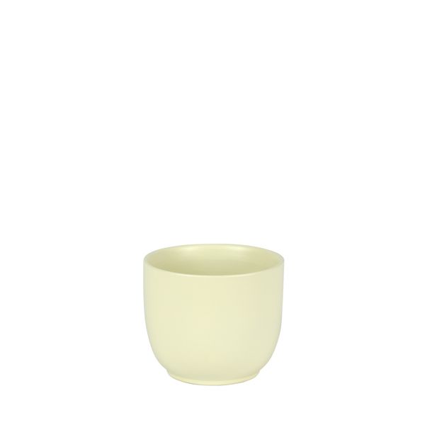 Hortus Cairo Ceramic Pot - Matt Cream - Dia12 x H10cm