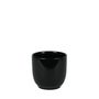 Hortus Cairo Ceramic Pot - Glossy Black - Dia13 x H12cm