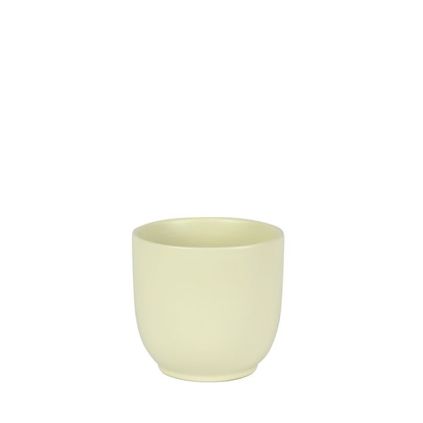 Hortus Cairo Ceramic Pot - Matt Cream - Dia13 x H12cm