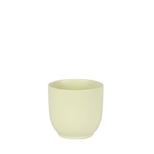 Hortus Cairo Ceramic Pot - Matt Cream - Dia13 x H12cm