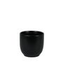 Hortus Cairo Ceramic Pot - Matt Black - Dia14 x H13cm