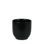 Hortus Cairo Ceramic Pot - Matt Black - Dia16 x H15cm