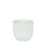Hortus Cairo Ceramic Pot - Matt White - Dia16 x H15cm