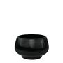 Hortus Belgrade Ceramic Bowl - Glossy Black - Dia24 x H17.5cm