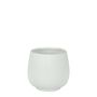 Hortus Lisbon Ceramic Pot - Matt White - Dia12.5 x 13cm