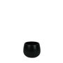 Hortus London Ceramic Pot - Matt Black - Dia9 x H7cm