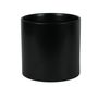 Hortus Sofia Ceramic Pot - Matt Black - Dia 18x H17cm