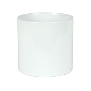 Hortus Sofia Ceramic Pot - Glossy White - Dia18 x H17cm