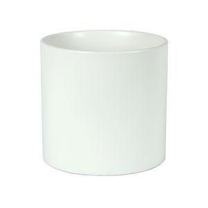 Hortus Sofia Ceramic Pot - Matt White - Dia18 x H17cm