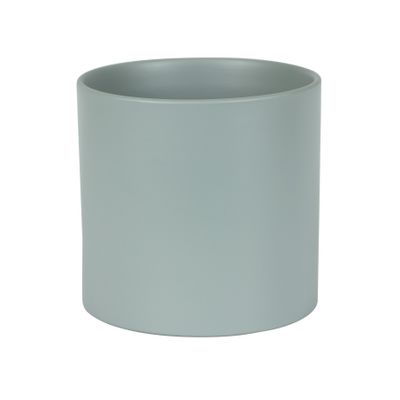 Hortus Sofia Ceramic Pot - Matt Grey - Dia18 x H17cm