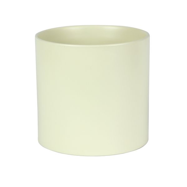 Hortus Sofia Ceramic Pot - Matt Cream - Dia18 x H17cm