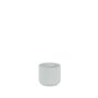 Hortus Havana Ceramic Pot - Matt White - Dia8 x H7cm
