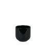 Hortus Havana Ceramic Pot - Glossy Black - Dia12 x H11cm