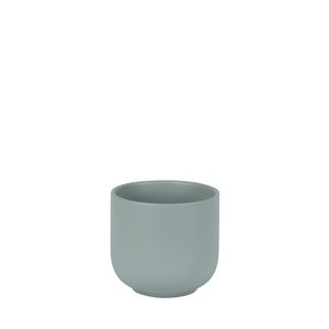Hortus Havana Ceramic Pot - Matt Grey - Dia12 x H11cm