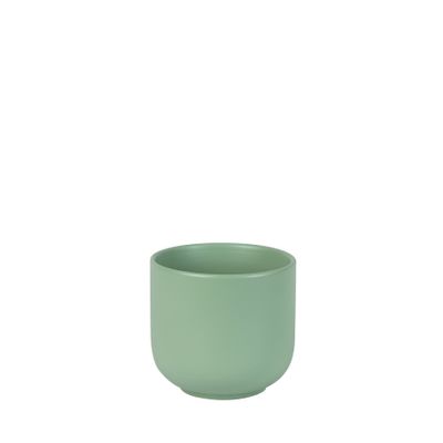 Hortus Havana Ceramic Pot - Matt Sage - Dia12 x H11cm