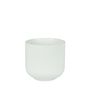 Hortus Havana Ceramic Pot - Matt White - Dia16 x H15cm