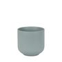 Hortus Havana Ceramic Pot - Matt Grey - Dia16 x H15cm