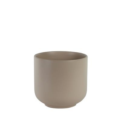 Hortus Havana Ceramic Pot - Matt Pink - Dia16 x H15cm
