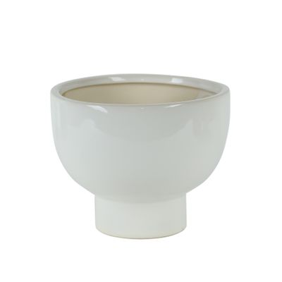 Hortus Botany Bowl - Cream /Gold  - Dia19.5 x H15.5cm