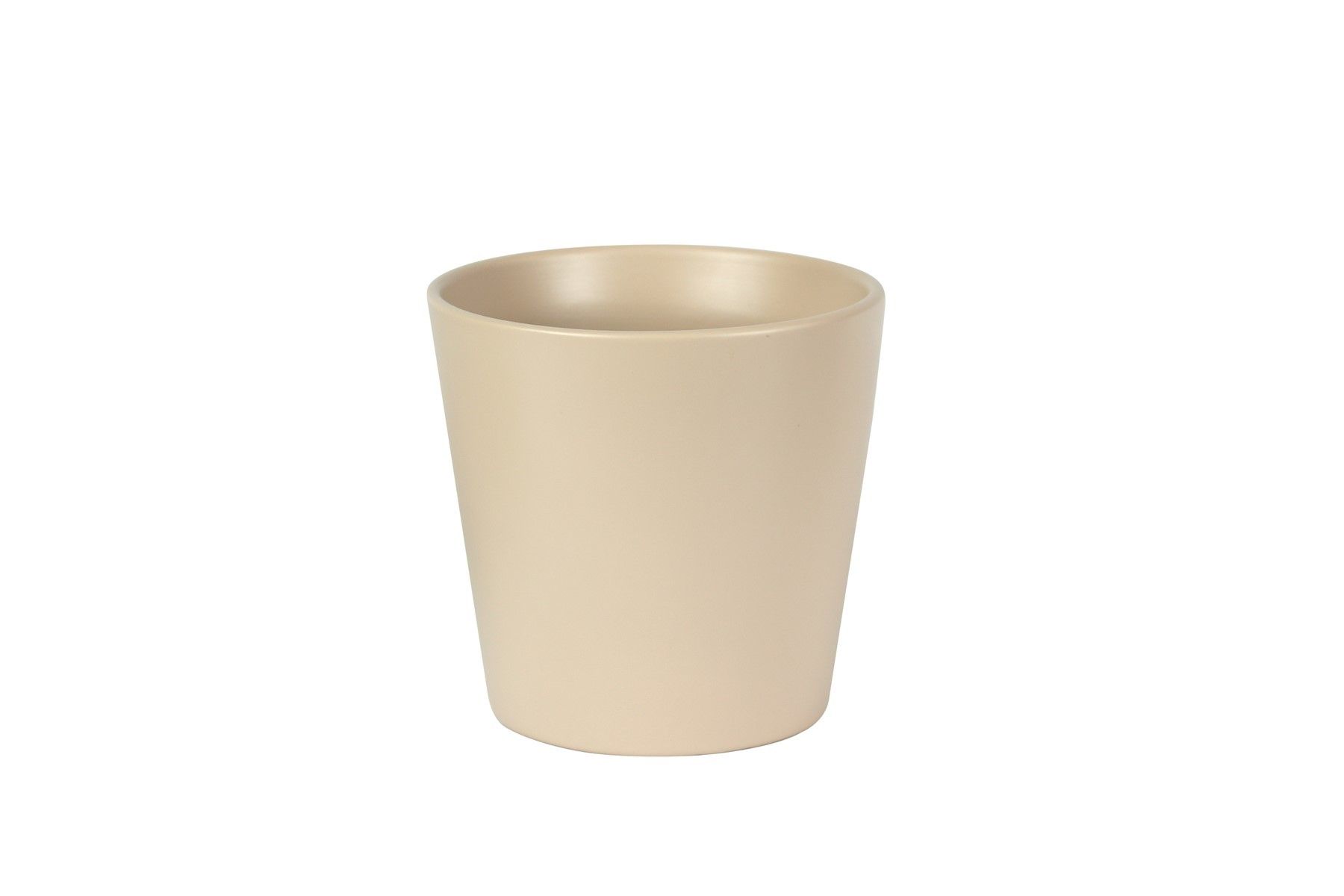 Hortus Vienna Ceramic Pot - Matt Pink - Dia14 x H15cm