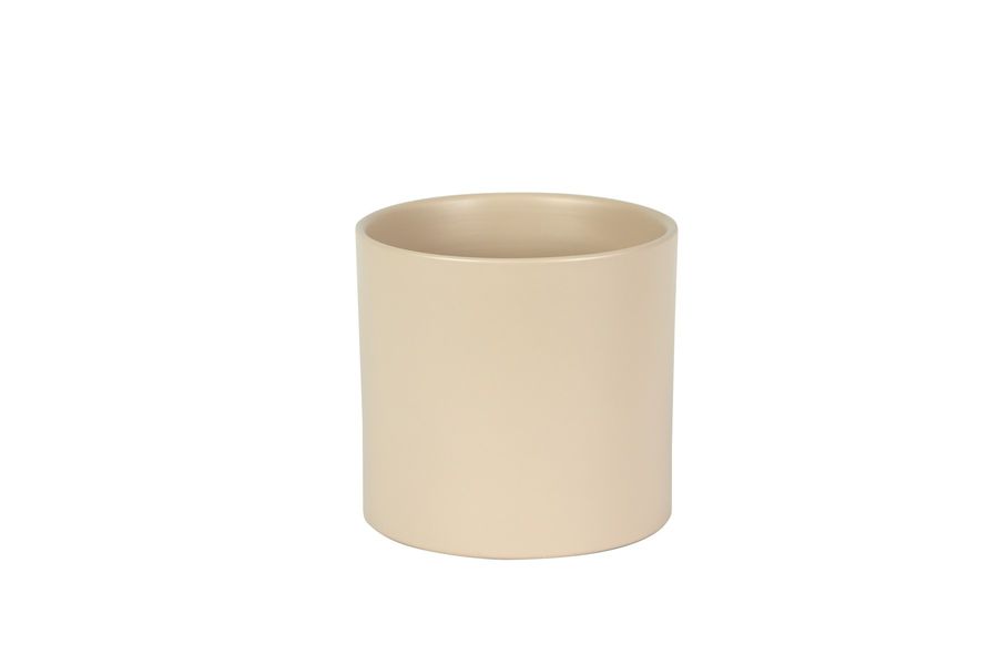 Hortus Sofia Ceramic Pot  - Matt Pink - Dia14 x H13cm