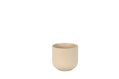 Hortus Havana Ceramic Pot - Matt Pink - Dia12 x H11cm