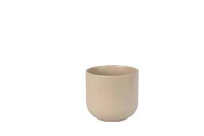 Hortus Havana Ceramic Pot - Matt Pink - Dia14 x H13cm