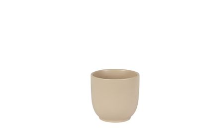 Hortus Cairo Ceramic Pot - Matt Pink - Dia13 x H12cm
