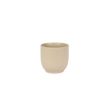 Hortus Cairo Ceramic Pot - Matt Pink - Dia16 x H15cm