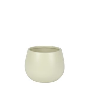 Hortus London Ceramic Pot - Matt Cream - Dia15 x H11cm