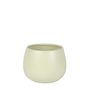 Hortus London Ceramic Pot - Matt Cream - Dia16.5 x H13cm