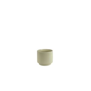 Hortus Tokyo Ceramic Pot - Matt Cream - Dia16 x H13cm