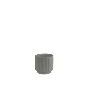 Hortus Tokyo Ceramic Pot - Matt White - Dia13 x H12cm