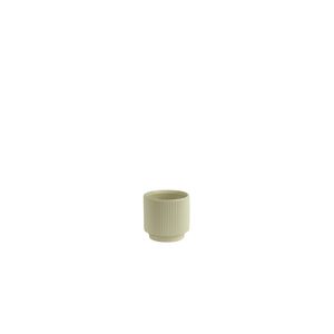 Hortus Tokyo Ceramic Pot - Matt Cream - Dia12.5 x H11.5cm