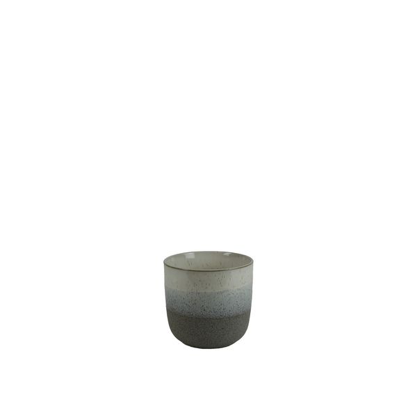 Hortus Bordeaux Stoneware Pot  - Grey - Dia 13 x H12cm