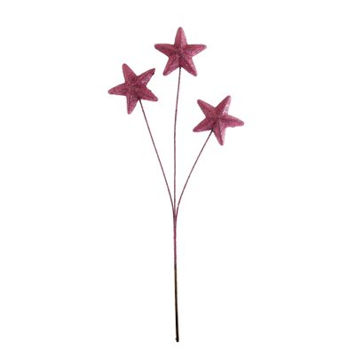 Glitter Star x 3 Spray - Cerise