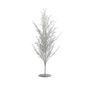 Glitter and Beaded Tree - Silver - 55cm 