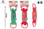 Squeaky Plush & Rope Cracker Dog Toy