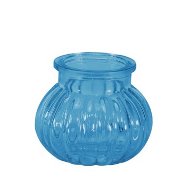 Veneto Bubble Jar  - 7.5cm - Blue