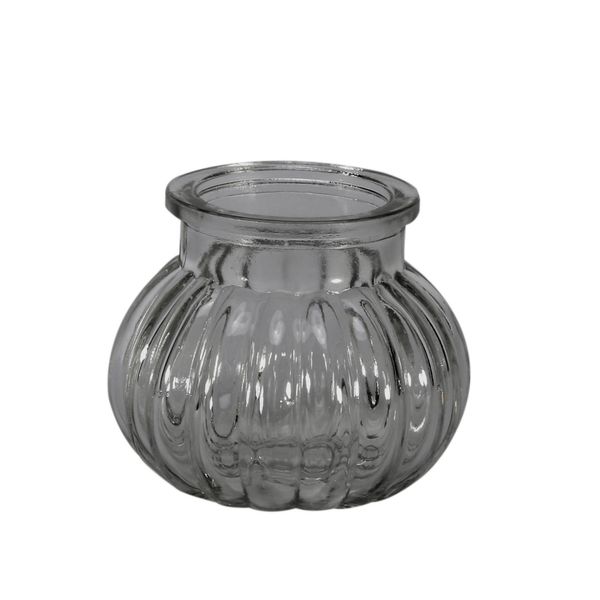 Veneto Bubble Jar  - 7.5cm - Grey