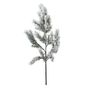 Heavy Snow Pine Spray - White/Green - 57cm