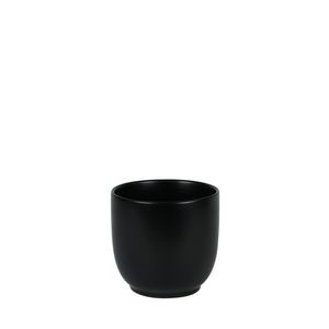 Hortus Cairo Ceramic Pot - Matt Black - Dia12 x H10cm