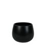 Hortus London Ceramic Pot - Matt  Black - Dia16.5 x H13cm
