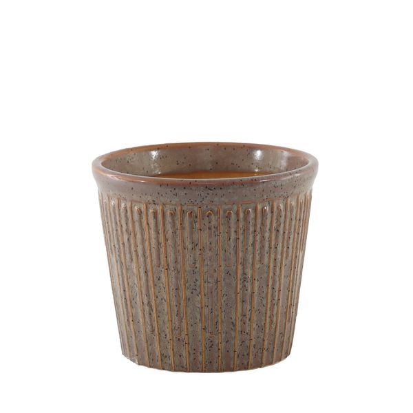 Hortus Hamilton Linea Pot - Brown - Dia15 x H12